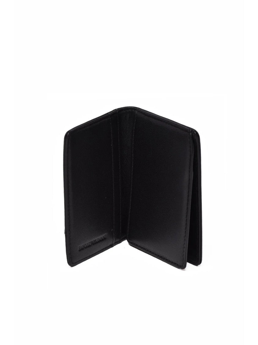 Emporio Armani Black Ovine Nappa Cardholder