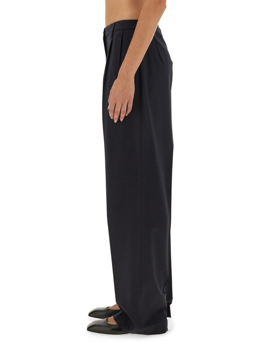 Aspesi Tailored High-Waist Pants With Wide Legs