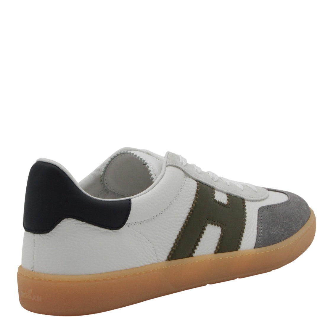 Hogan Low-Top Sneakers With Textured Leather