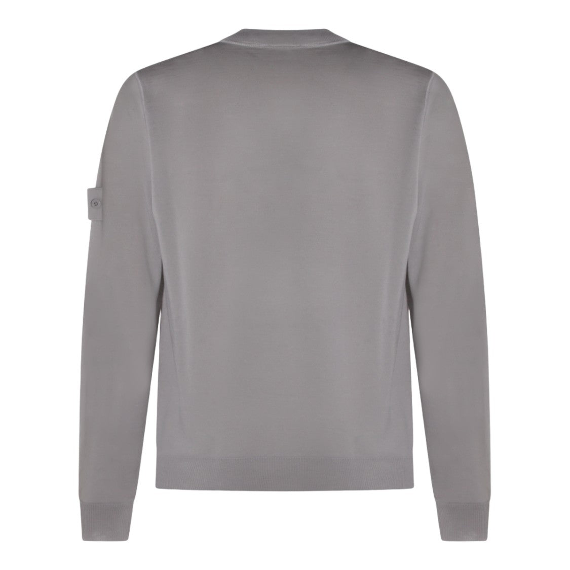 Stone Island Timeless Knit Sweater With Ribbed Cuffs And Hem