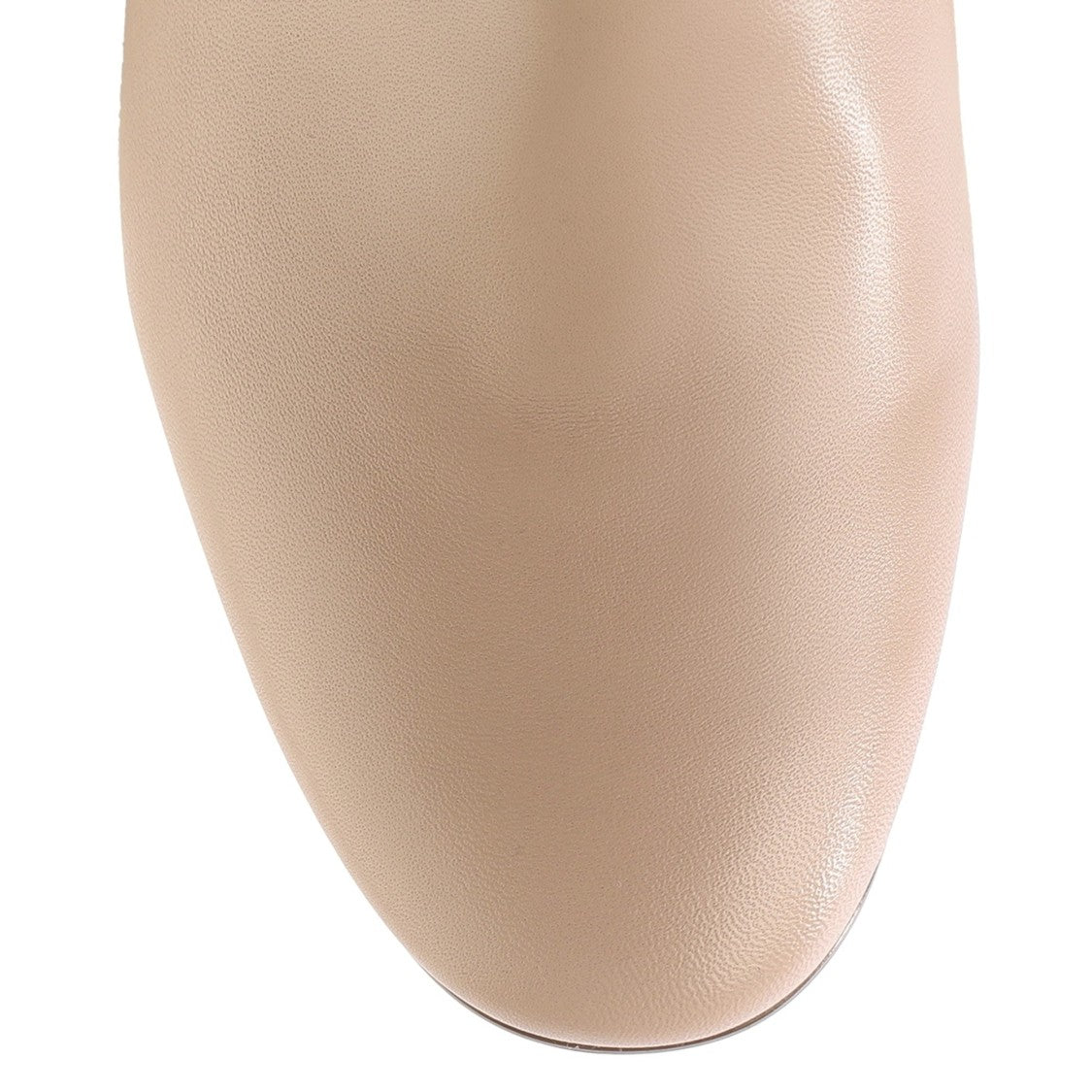 Högl Beige Daydream Leather Block Heel Boots