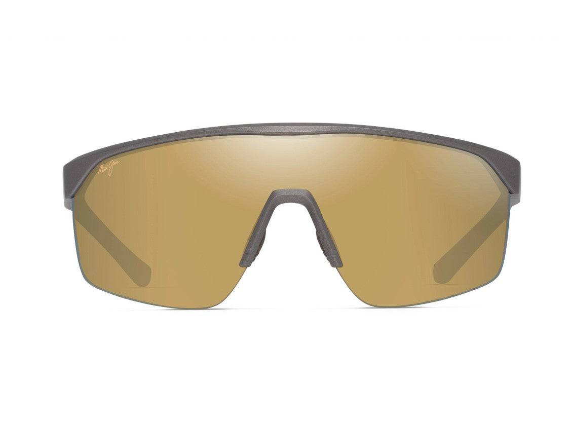 Maui Jim Amber Mj0595s Wraparound Sunglasses