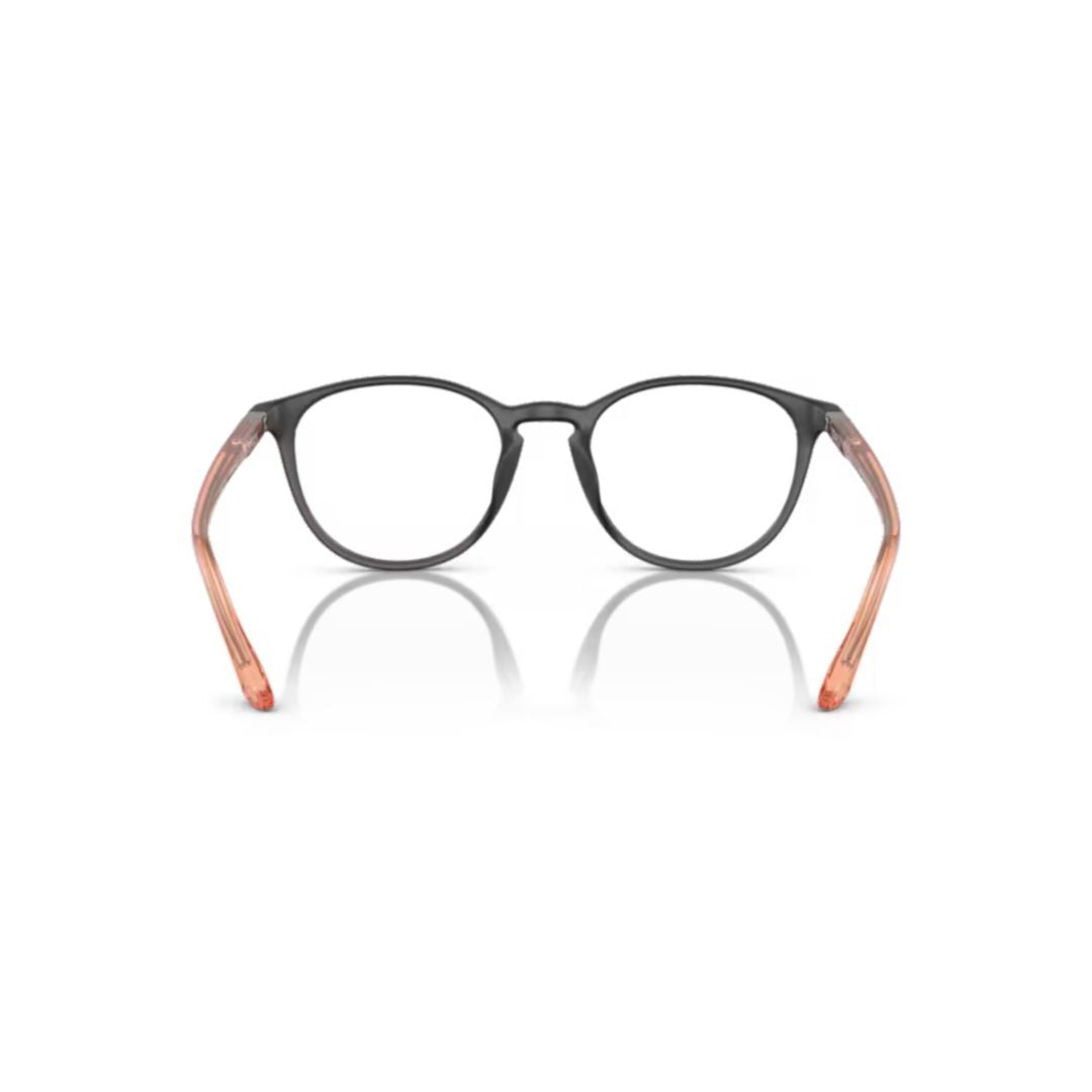 Starck 3074 Vista Rounded Frame Eyeglasses With Matte Black Front