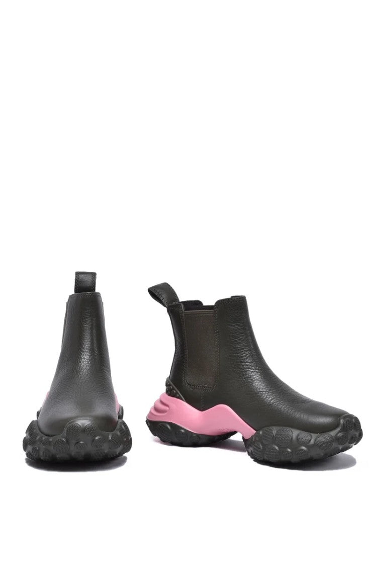 Camper Pelotas Mars Ankle Boot - Green