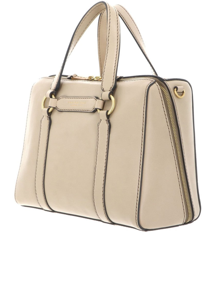 The Bridge Shoulder Structured Leather Handbag