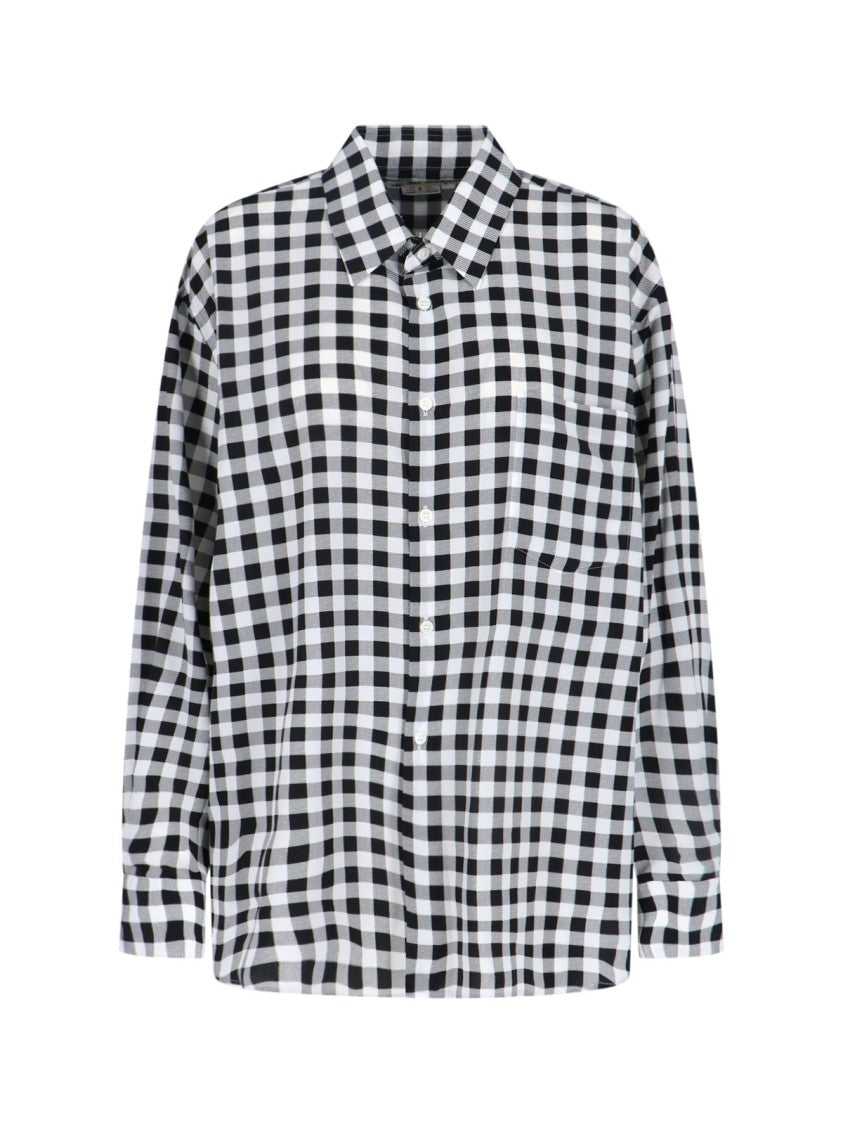 Comme Des Garçons Checked Shirt – Black/White