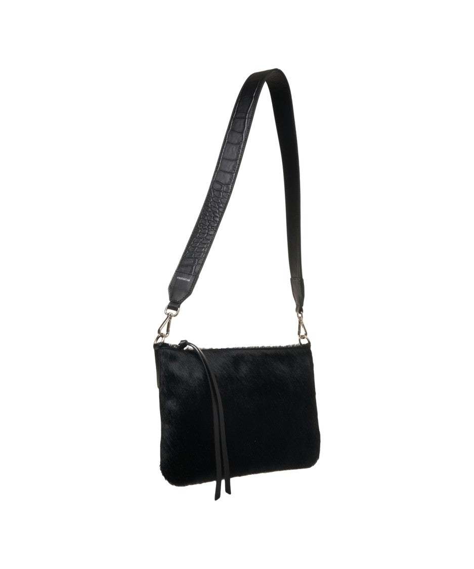 Profanter Tessa' Ponyskin Shoulder Bag
