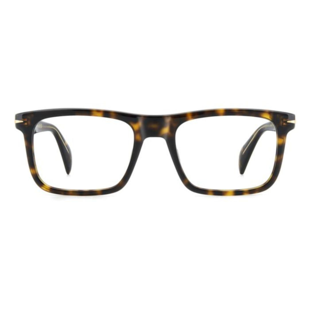 David Beckham Db 1191 Rectangular Tortoiseshell Acetate Eyeglasses