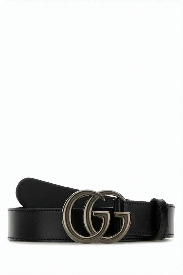 Gucci Leather Belt With Double-G Buckle