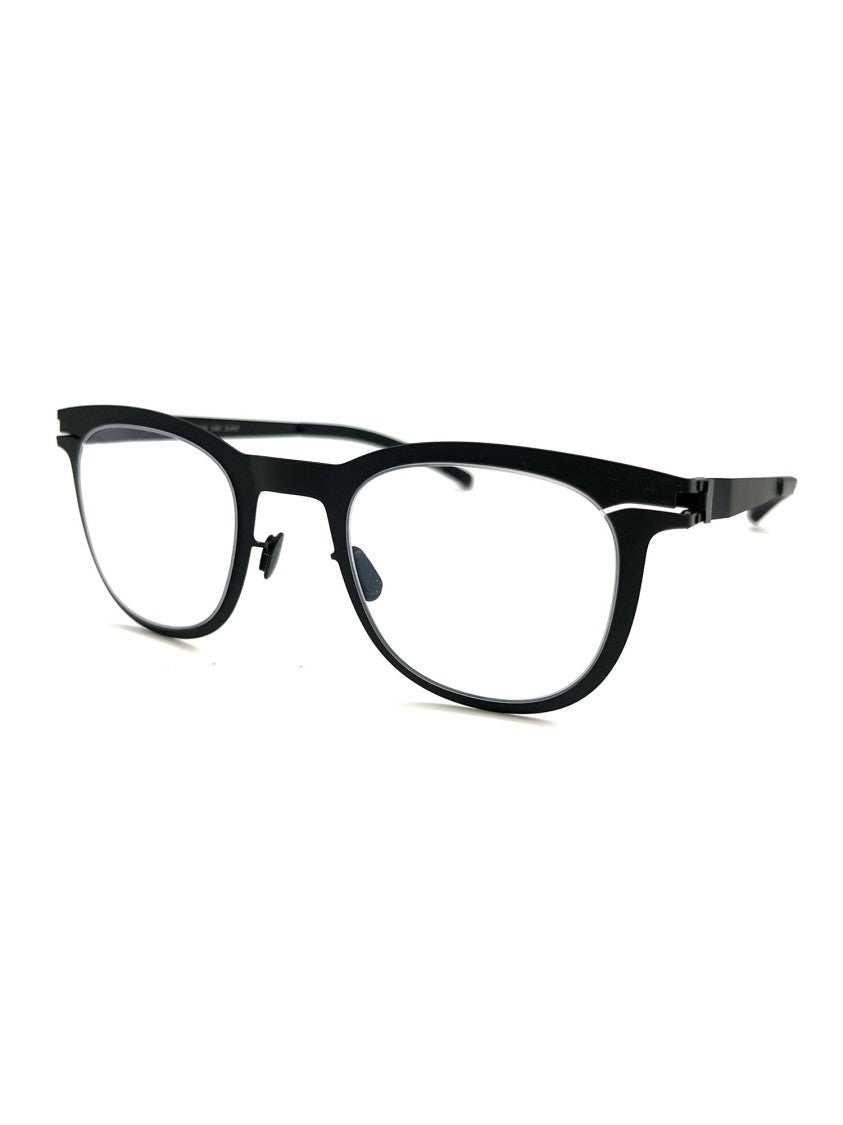 Mykita Sleek Black Metal Delano Optical Frames