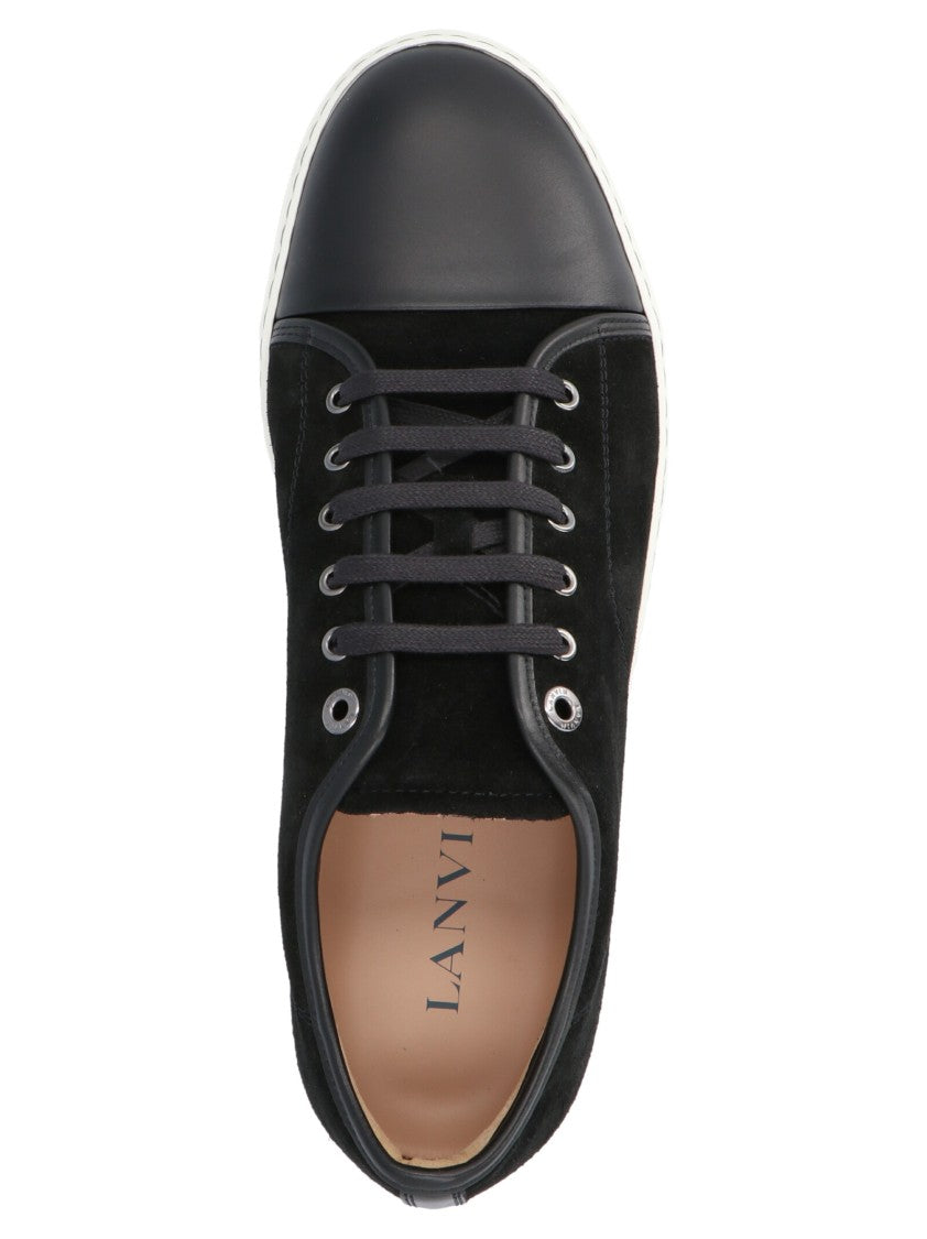 Lanvin Black Suede Sneakers