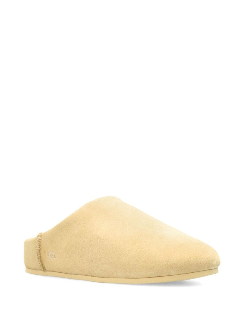 Ugg Slip-On Sandals With Suede Leather Upper