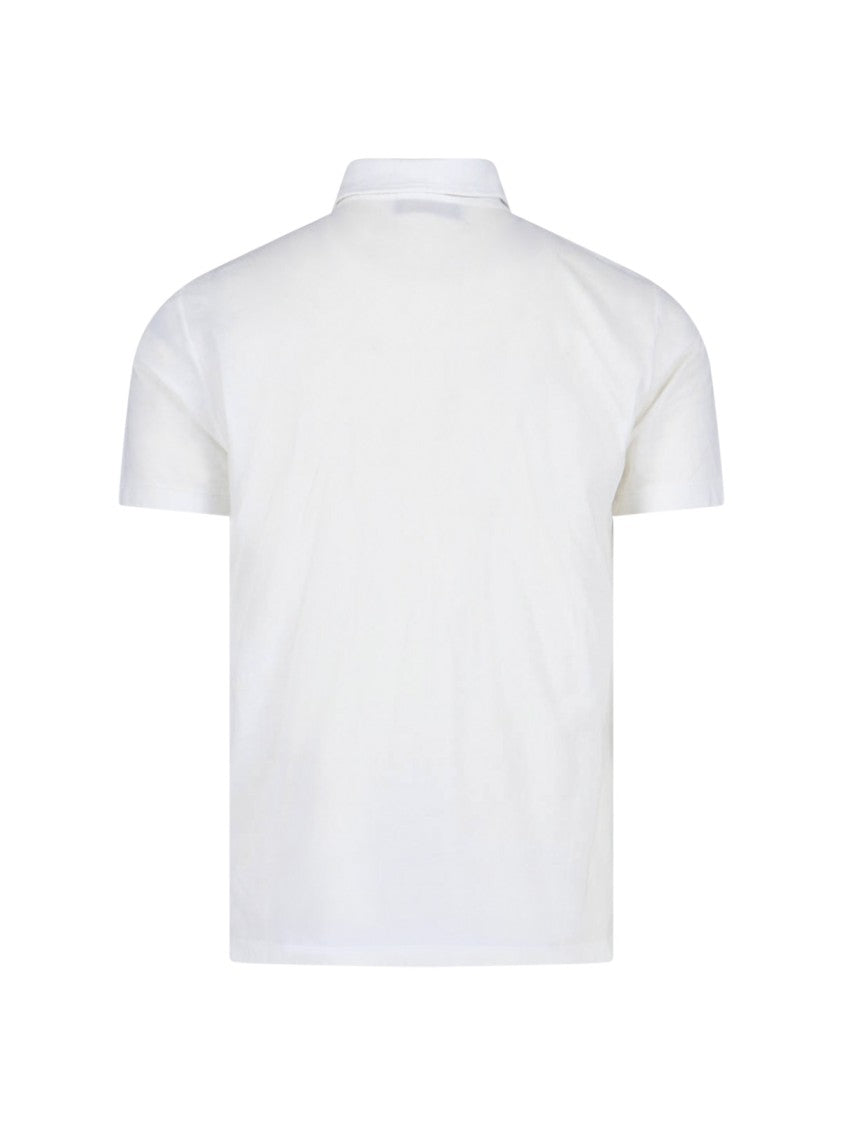 Zanone Short-Sleeve Cotton Polo With Classic Collar
