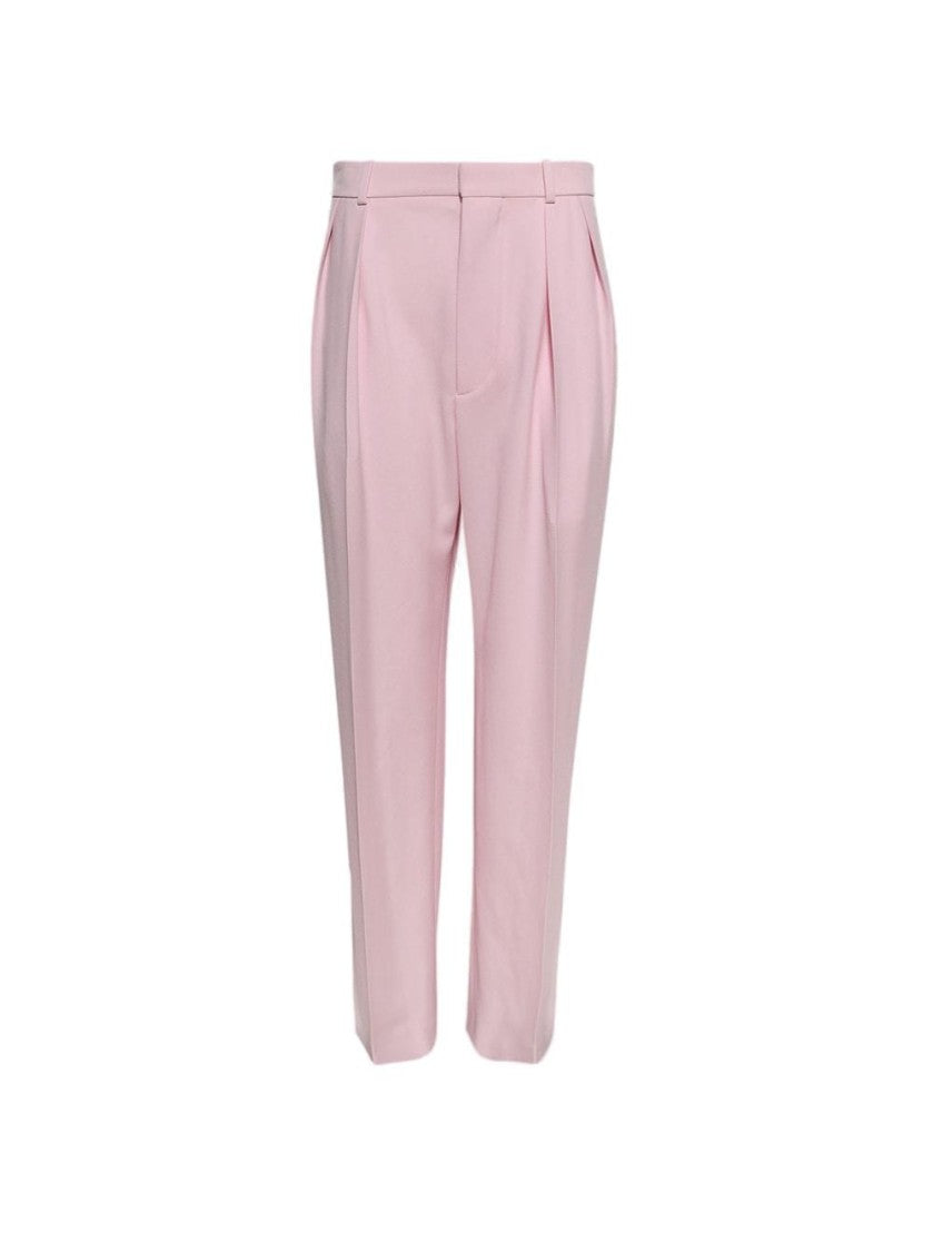 Wardrobe.Nyc Tapared Low Rise Trouser Blush