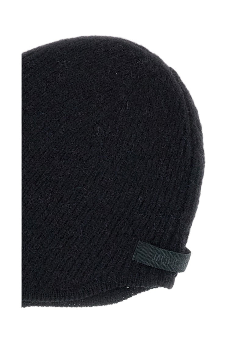 Jacquemus La Capuche Gros Grain Wool-Blend Knitted Hat