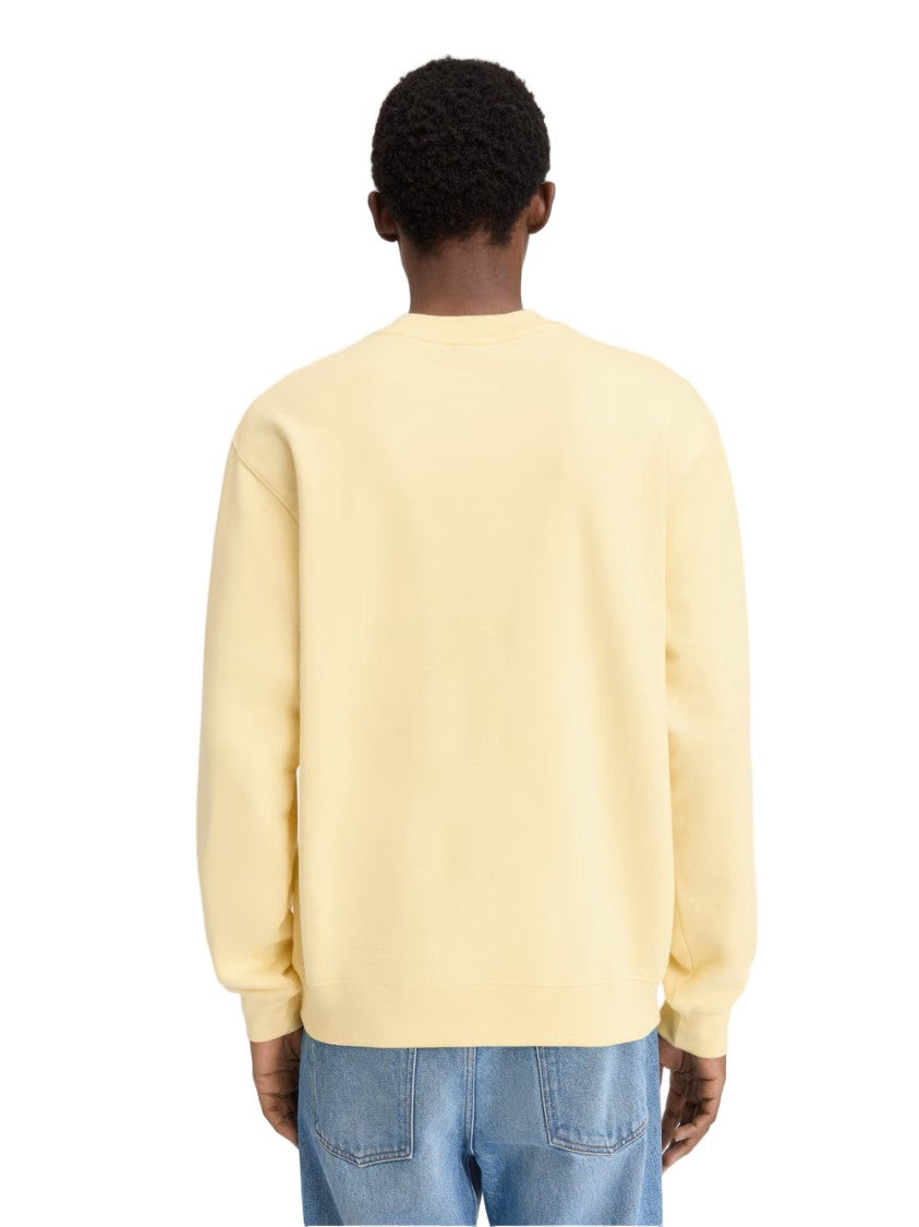 Jacquemus Long-Sleeve Sweatshirt With Gros-Grain Logo Patch