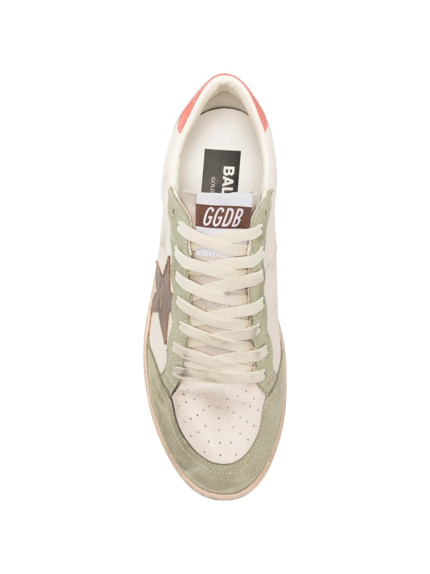 Golden Goose Low-Top Sneakers With Star Patch And Perforated Toebox