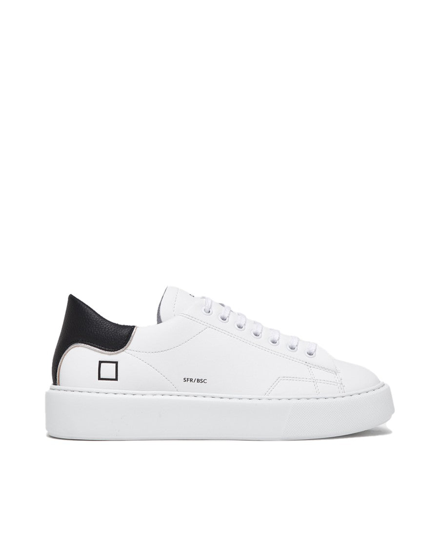 D.A.T.E Sfera Basic White/Black Sneakers