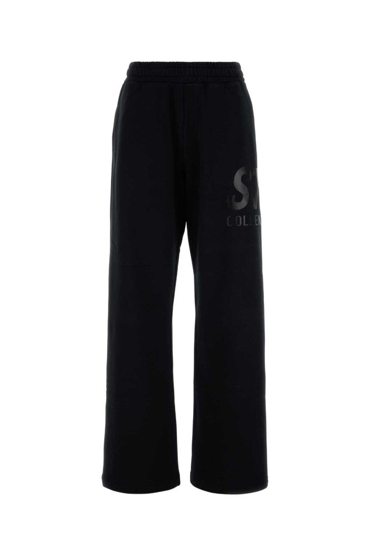 Golden Goose Black Cotton Joggers