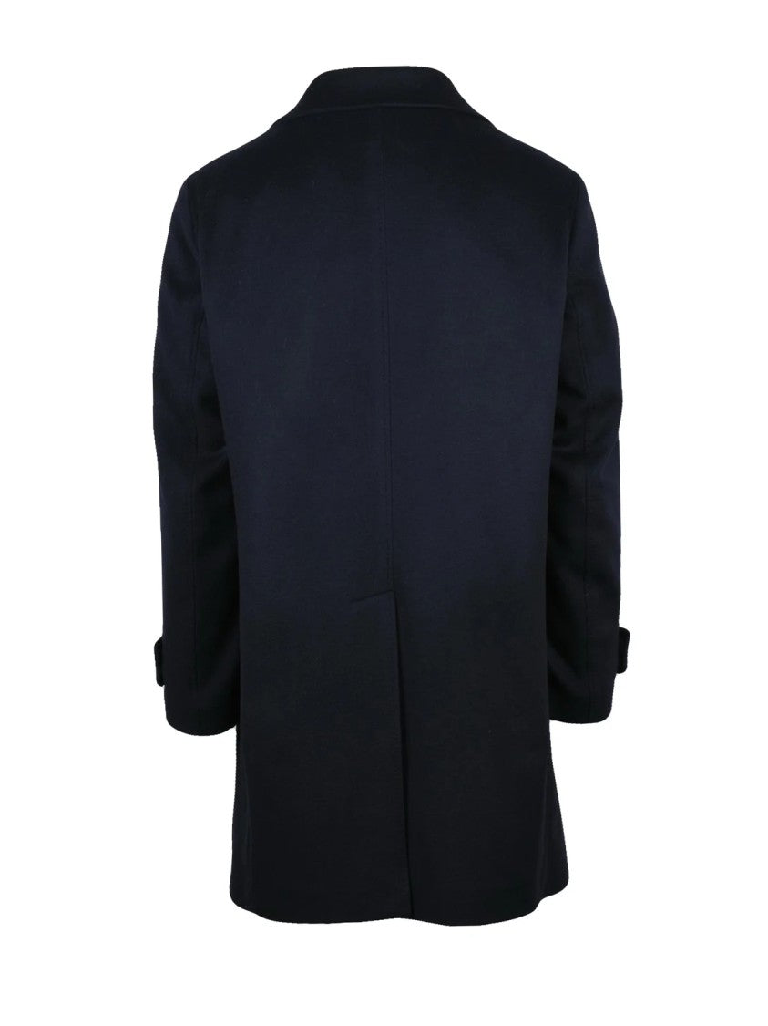 Breras Milano Blue Cashmere Coat