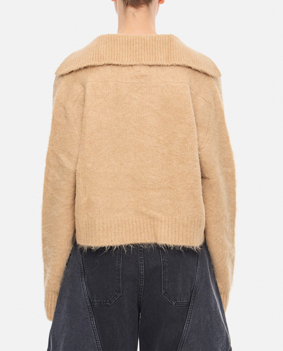 Loulou De Saison Ambrose Alpaca Wool Sweater