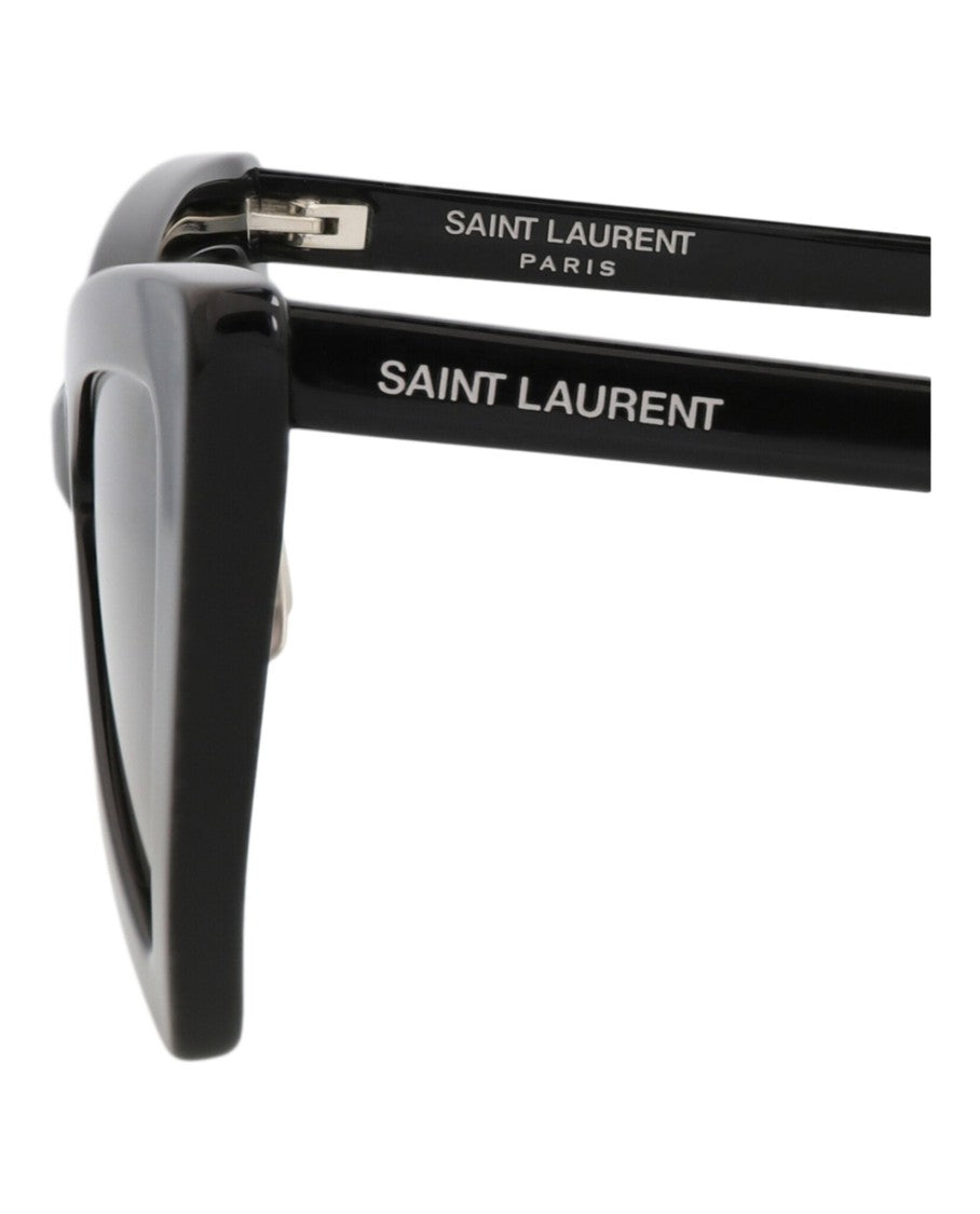 Saint Laurent Cat Eye-Frame Recycled Acetate Sunglasses