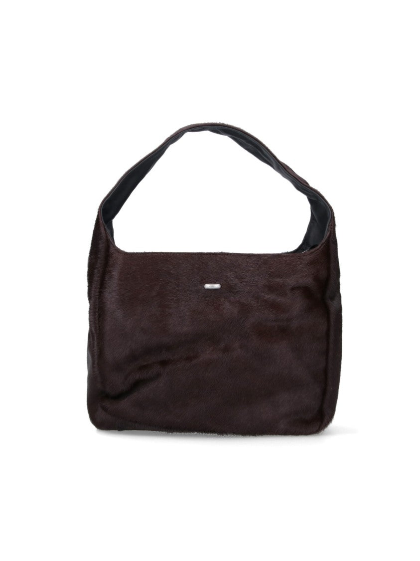 Our Legacy Large "Brick" Shoulder Bag – Brown