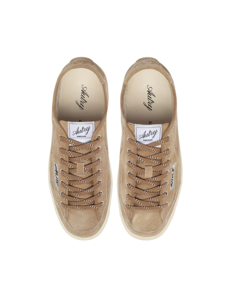 Autry Foam Retro Suede Low-Top Sneakers