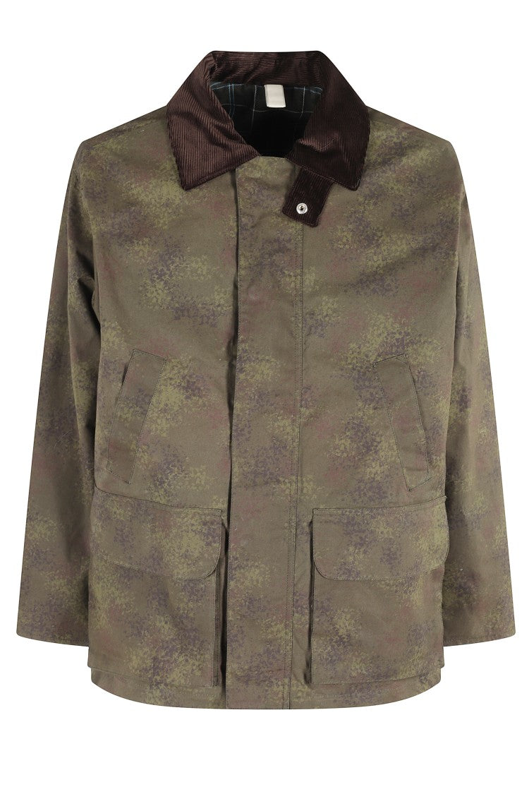 Sunflower Waxed Cotton Jacket With Classic Collar