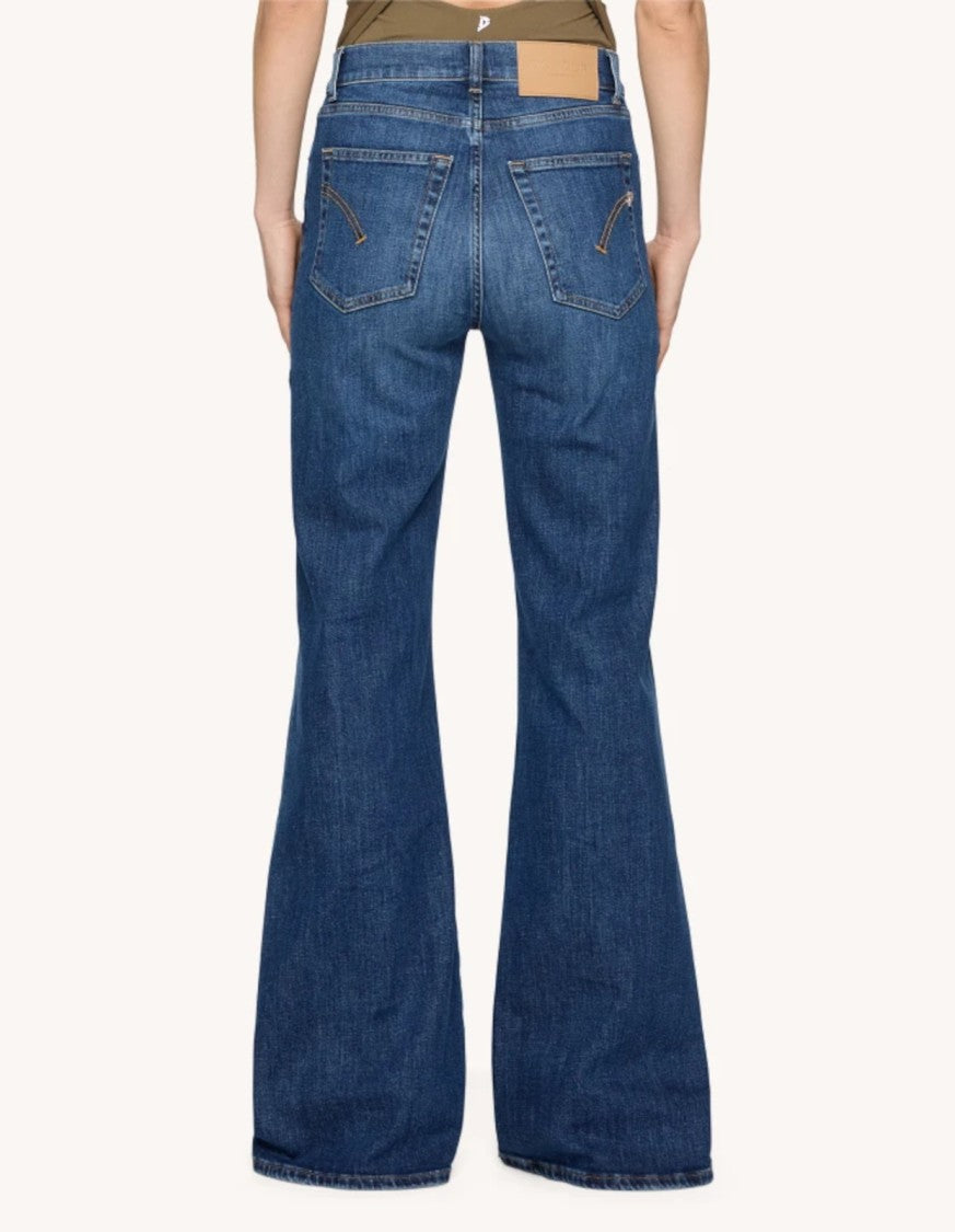 Dondup Five-Pocket Wide-Leg Jeans