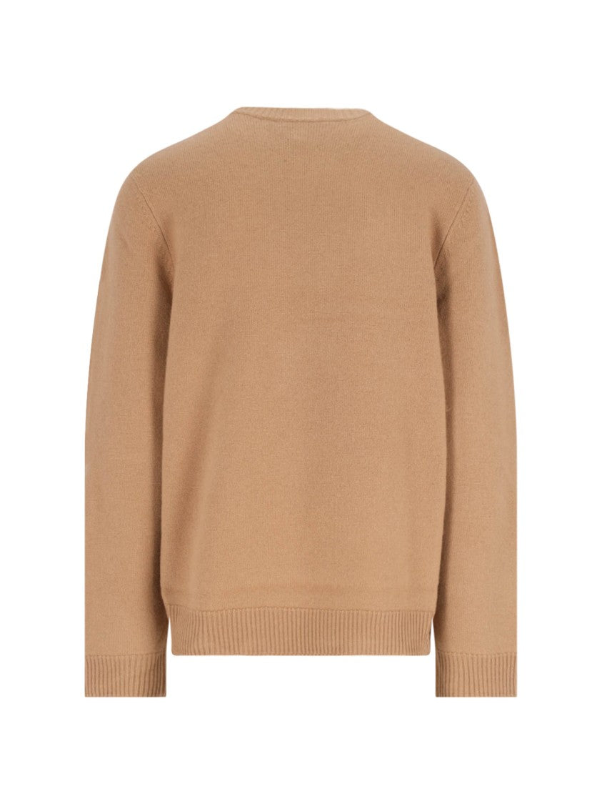 A.P.C. Numeric Wool Sweater – Brown