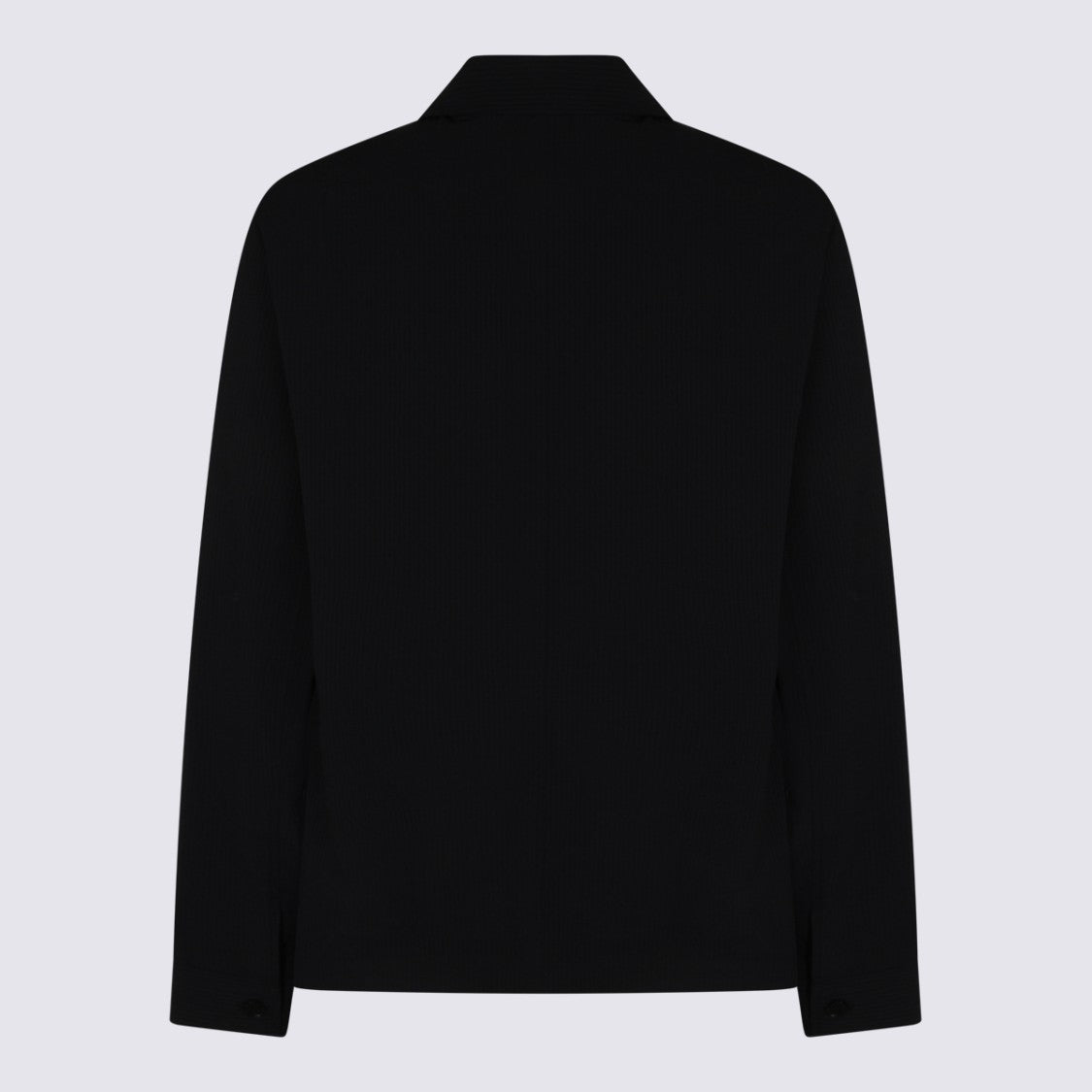 Nn.07 Black Jacket With Classic Collar And Seamless Front Pockets