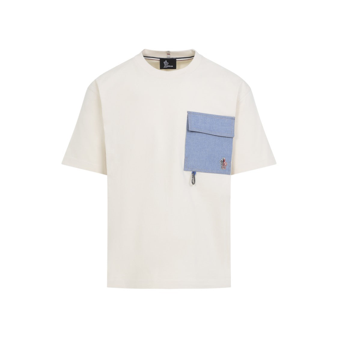 Moncler Grenoble Fitted Short-Sleeve T-Shirt With Distinctive Patch Pocket