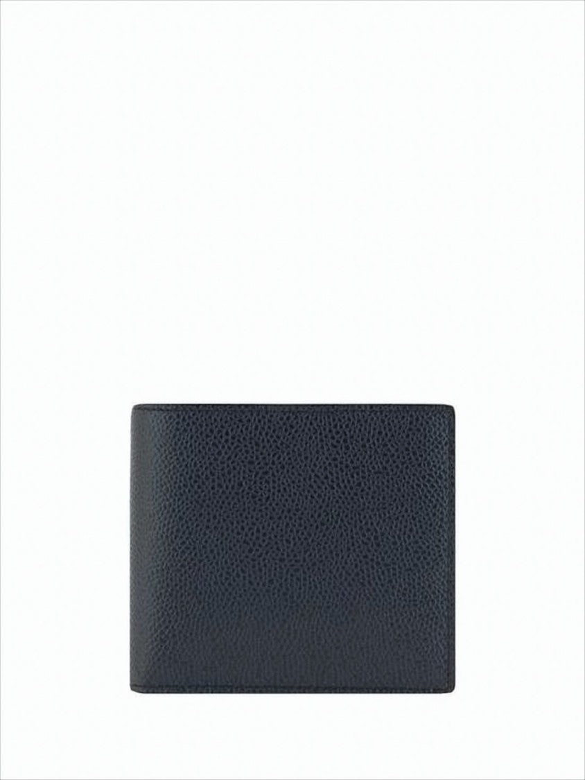 Thom Browne Textured Cowhide Leather Bifold Wallet