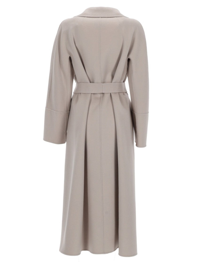 Max Mara Elisa Belted Lapel Mid-Length Coat