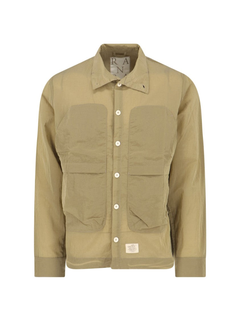 Ranra Beige Epitome Classic Collar Jacket