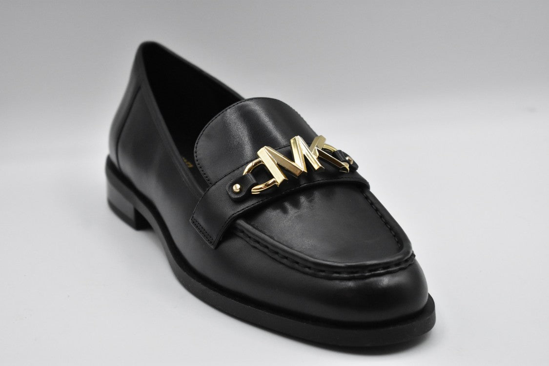 Michael Kors Laced Flat Shoes With Gold Accent