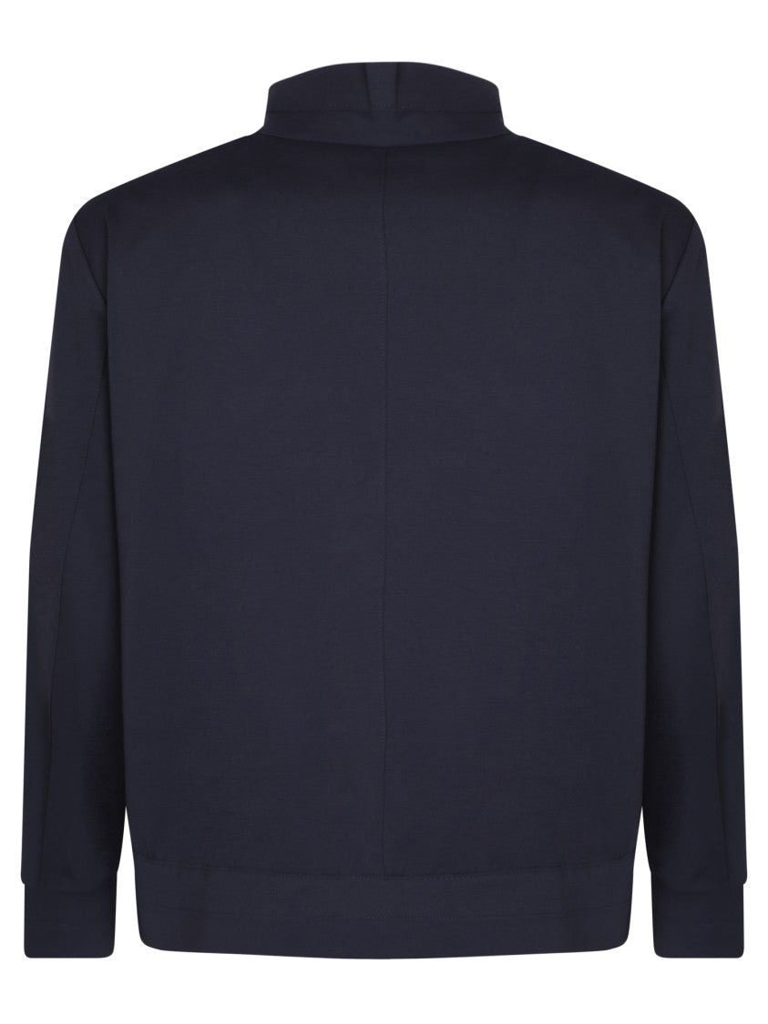 Harris Wharf London Black Zip-Up Jacket