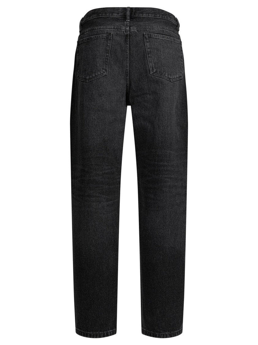 A.P.C. Stonewashed Denim Wide-Fit Martin Jeans