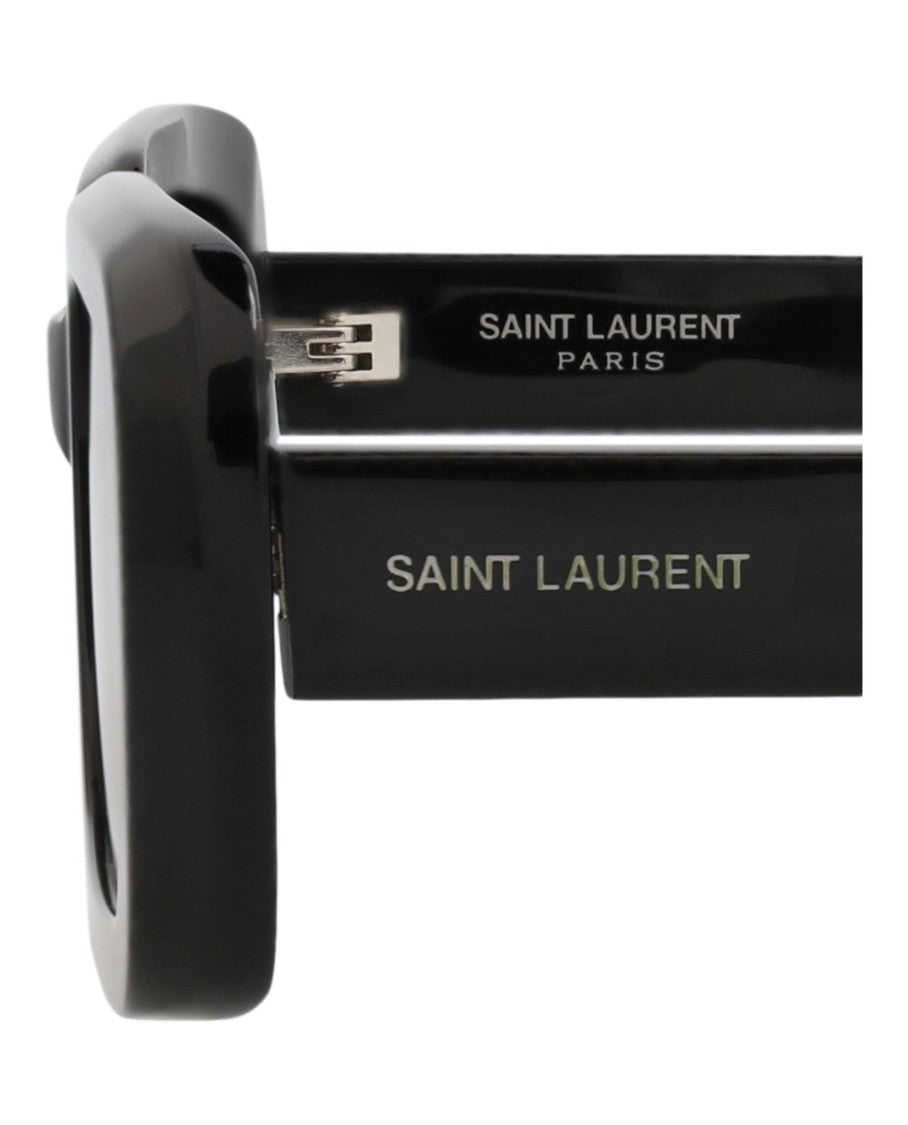 Saint Laurent Square-Frame Recycled Acetate Sunglasses
