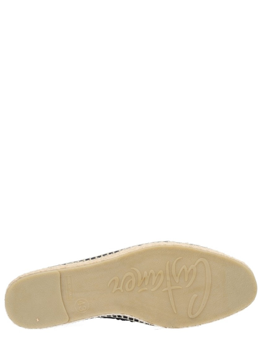 Castaner Nile Quilted Pattern Jute Moccasins Flats