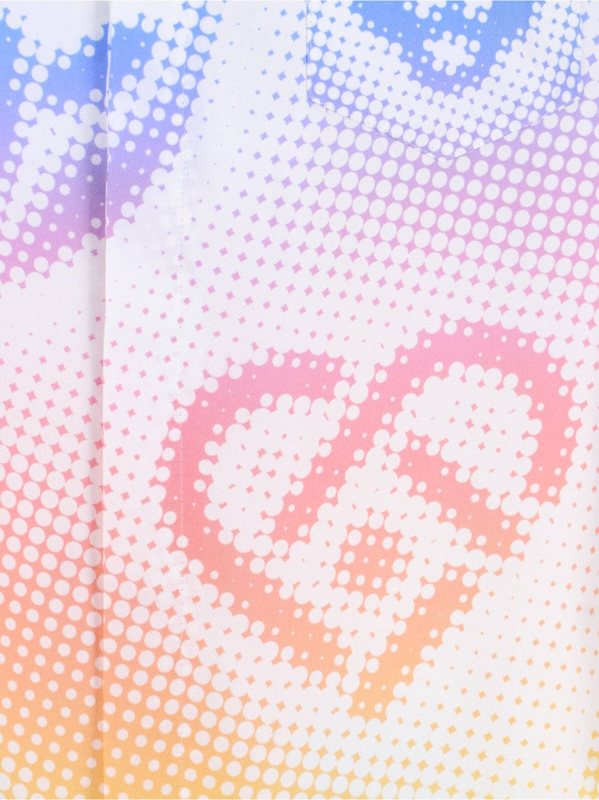 Casablanca "Halftone Logo" Shirt Multicolor