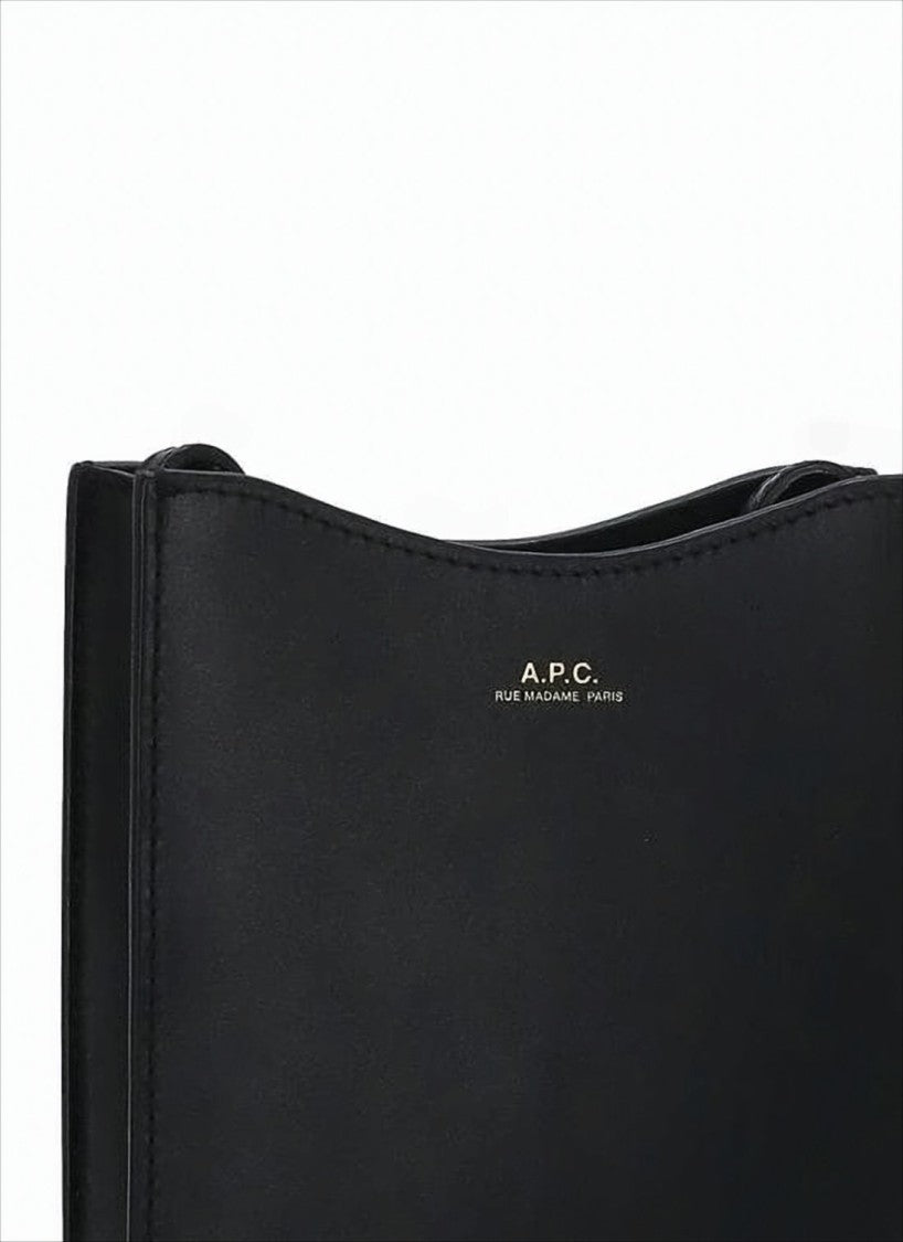 A.P.C. Structured Square Crossbody Bag