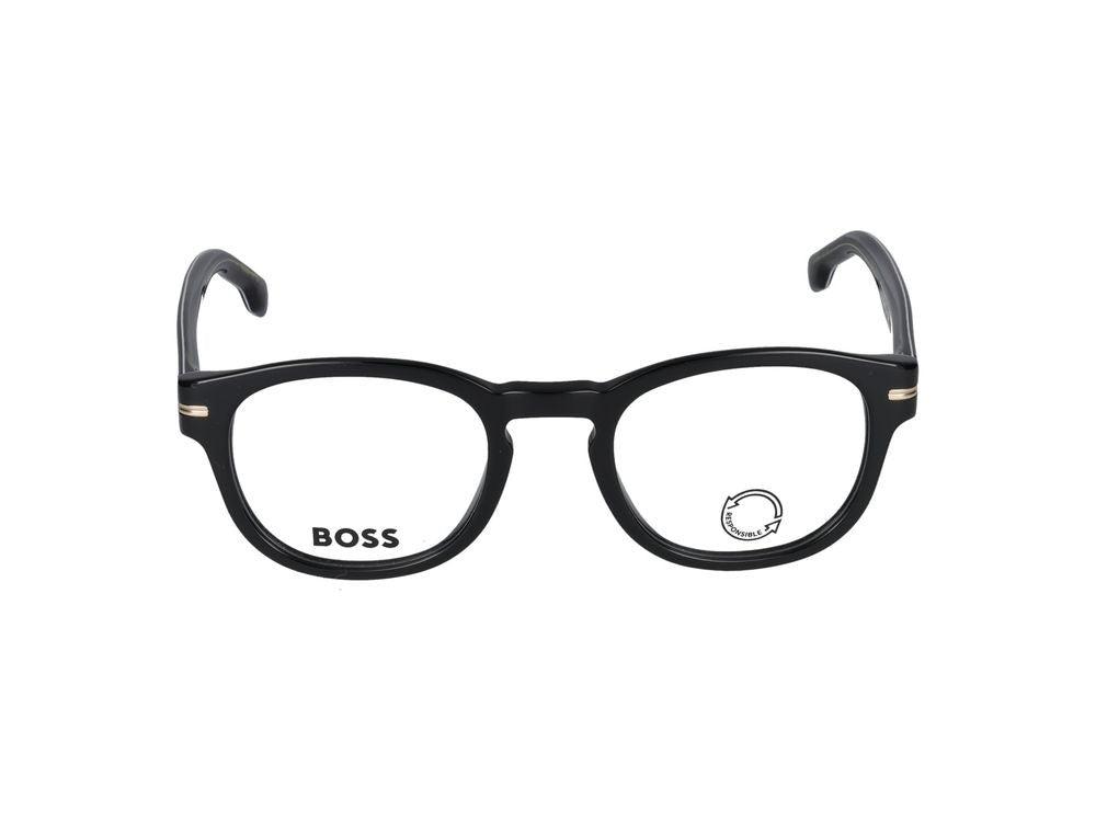Hugo Boss Eyeglasses 1504 Ina Black Pattern Black 50/22/145