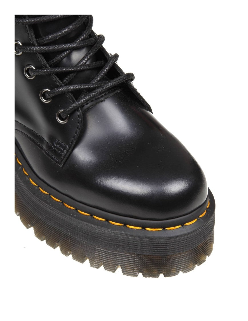 Dr. Martens Black Leather Jadon Anfibio