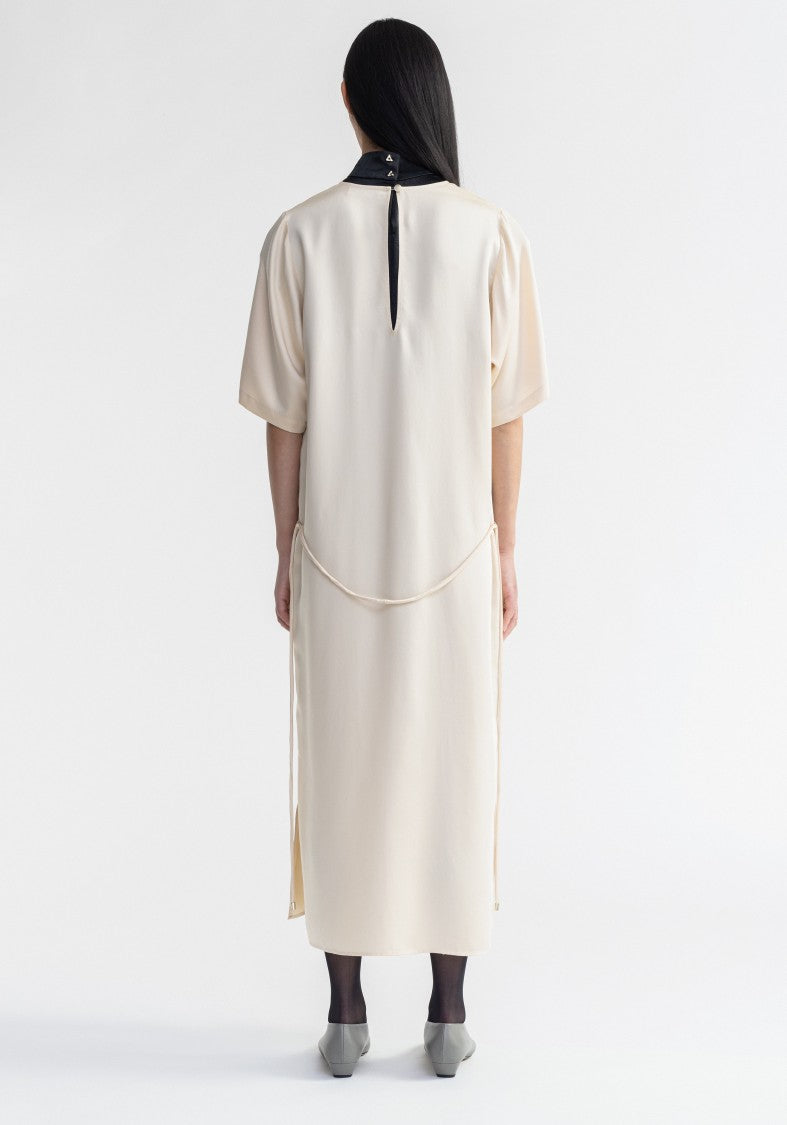 Aeron Eve - Cupro Maxi Dress With Belt