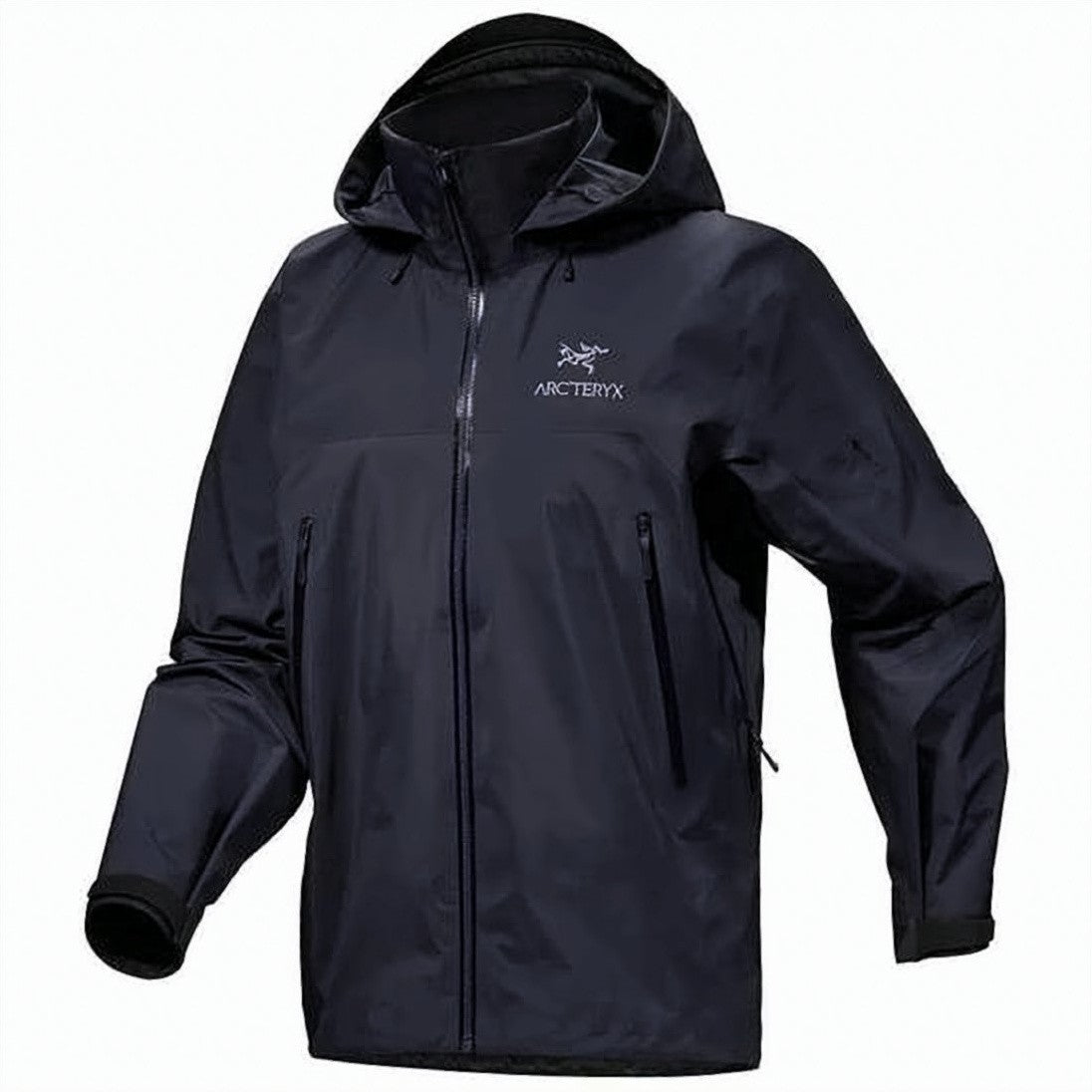 Arc'teryx Hooded Black Nylon Jacket