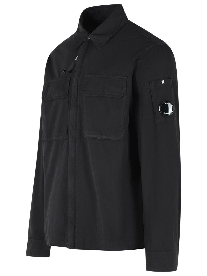 C.P. Company Black Cotton Shirt