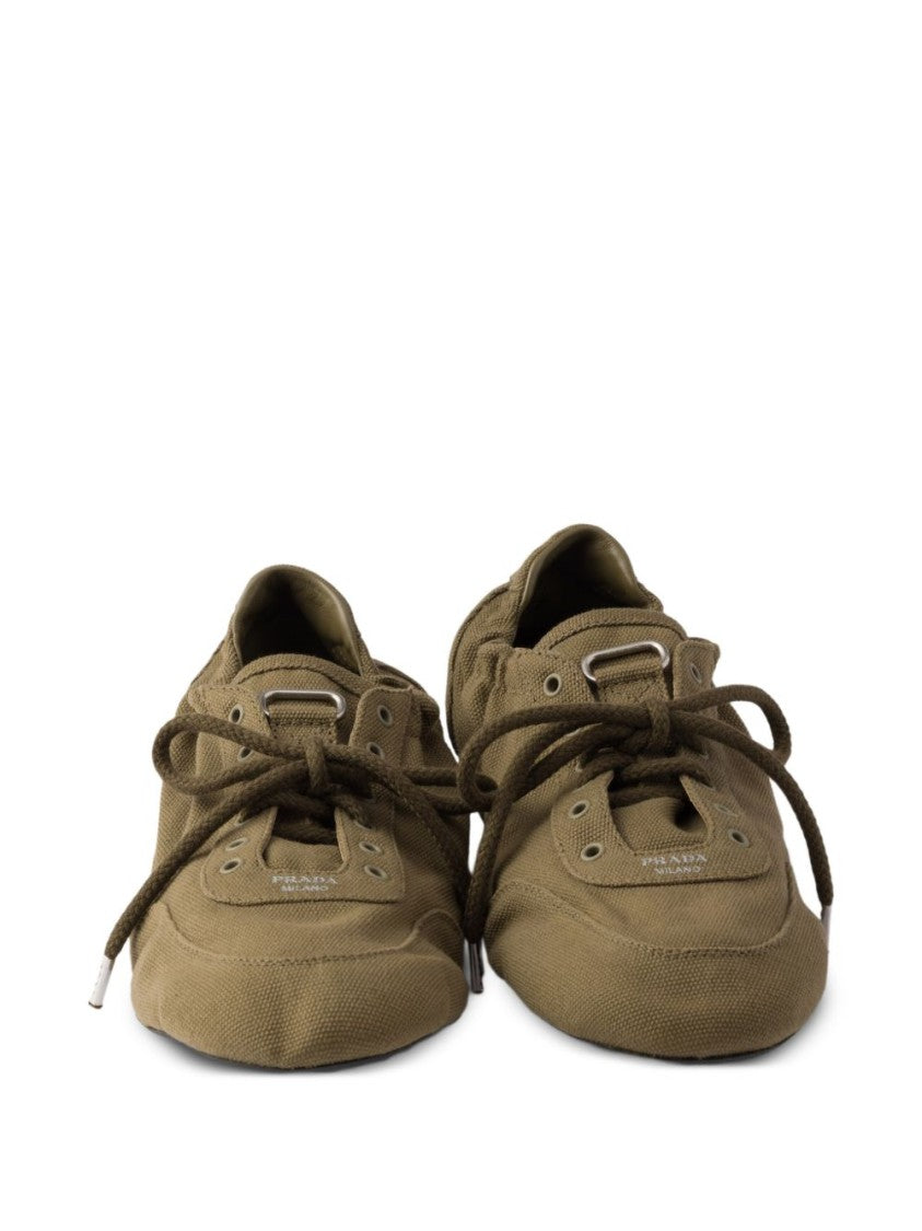 Prada Collapse Canvas Vintage Finish Sneakers