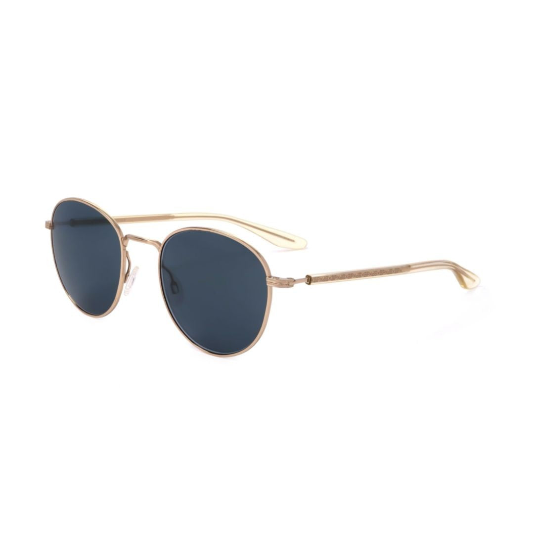 Barton Perreira Bp0034 520Xj Round Lens Sunglasses With Sleek Gold Metal Frame